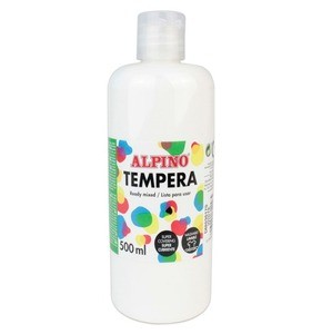 ALPINO DM-030180 TEMPERA SULU BOYA 500ML-BEYAZ