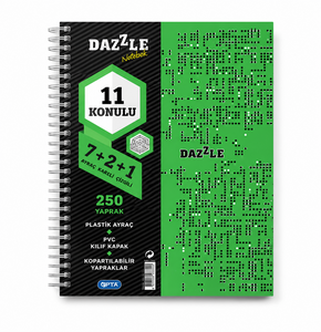 U-DEEP PPKAPAK AYRAÇLI DEFTER 7+2+1 250YP*20