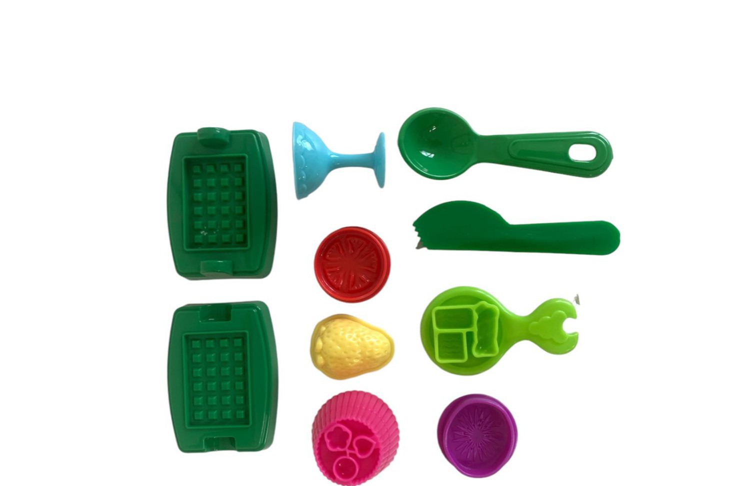 LETS L-8421 OYUN HAMURU KALIBI WAFFLE SETİ*60