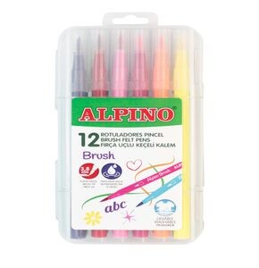 ALPINO AR-001096 FIRÇA UÇLU KEÇELİ KALEM 12'Lİ