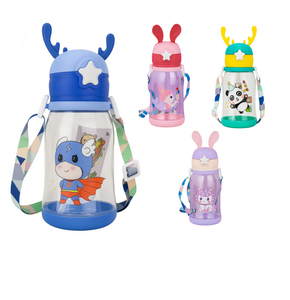 CKC TB0954/48 RENKLİ GEYİKLİ MATARA 500ML*48