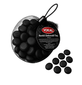 VAGON 5307 DEKORATIF TAŞ-MAT DAMLA SIYAH(200GR)