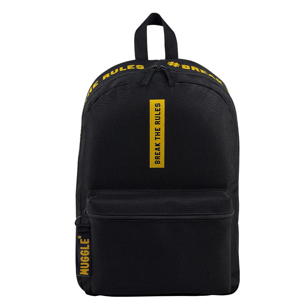 MU-0501  MUGGLE GOOD VİBES SİYAH SIRT ÇANTASI