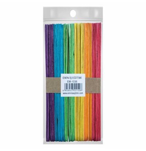 EMİN EM1036 RENKLİ DİL ÇUBUĞU 50'Lİ *100