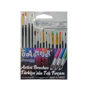 SAMUR 15 Lİ FIRÇA SET