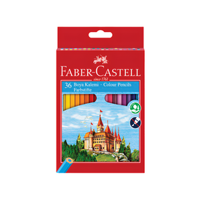 FABER CASTELL KURU BOYA 36 RENK 4'LÜ