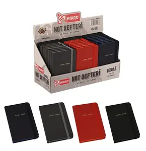 MİKRO A6-10 STANDLI ÇİZGİLİ NOT DEFTERİ 24'LÜ