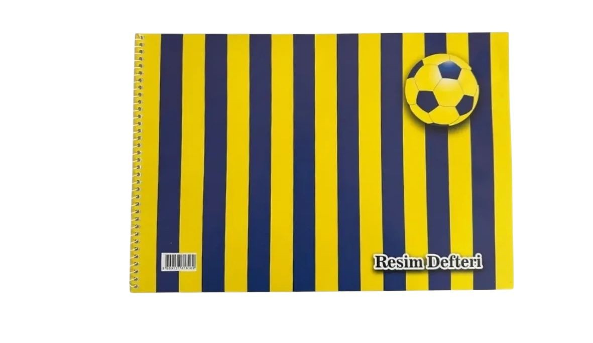 SİNGLE COLOR F.BAHÇE K.K SP. 25X35 RESİM DEFTERİ 24LÜ PAKET *16 >