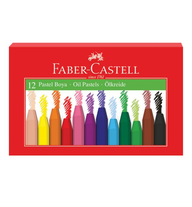 FABER C. PASTEL BOYA 12 RENK *108