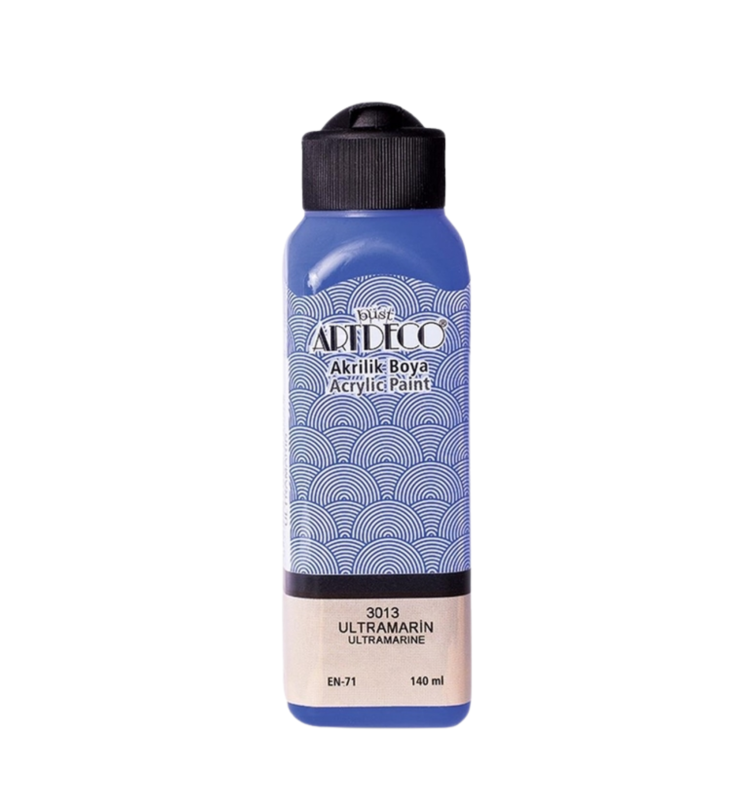 ARTDECO 3013 AKRİLİK BOYA 140ML ULTRAMARİN *144 ARTDECO 3013 AKRİLİK BOYA 140ML ULTRAMARİN *144