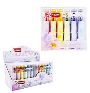 MİKRO NH-8429 HIGHLIGHTER FLORAL İŞARETLEME KALEMİ 14'LÜ