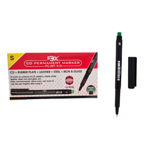 FCX 201-S/S S UÇ SİYAH CD KALEMİ 12'Lİ PAKET >