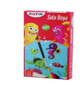 FATİH F-12 SULUBOYA 12 RENK*144