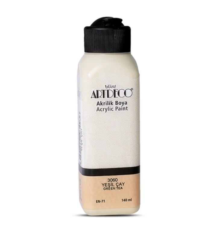 ARTDECO 3060 AKRİLİK BOYA 140ML YEŞİL ÇAY > ARTDECO 3060 AKRİLİK BOYA 140ML YEŞİL ÇAY >