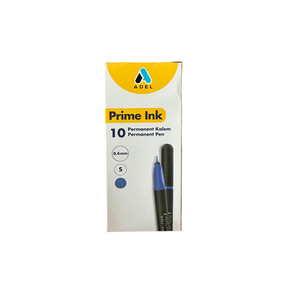 ADEL PERMANENT KALEM S MAVİ 10'LU PAKET >