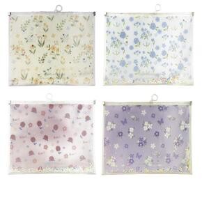 MİKRO DD-03 ÇİÇEK DESENLİ FERMUARLI DOSYA 12'Lİ *40