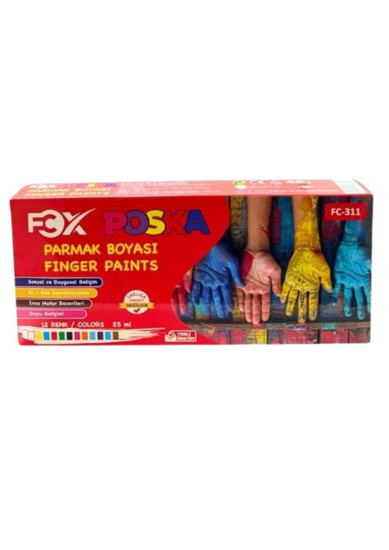 FCX FC-311 POSKA PARMAK BOYA 12'Lİ *36