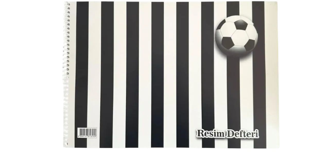 SİNGLE COLOR BEŞİKTAŞ K.K SP. 25X35 RESİM DEFTERİ 24LÜ PAKET*16 >