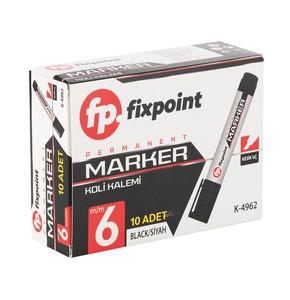 FİXPOİNT K-4993 KOLİ KALEMİ 6MM MAVİ 10'LU  *120
