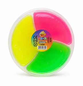 SİNO SLMS 0032 3'LÜ MİX NEON SLİME 14'LÜ PAKET 300 GR.