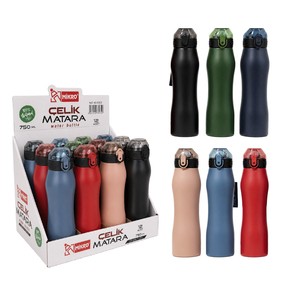 MİKRO MT-6033 ÇELİK MATARA 12'Lİ