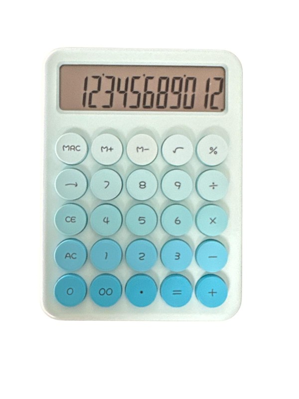 DEXIN MDX-817 RENKLİ HESAP MAKİNESİ*96