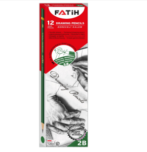 FATİH DERECELİ KALEM 2B 12'Lİ *144