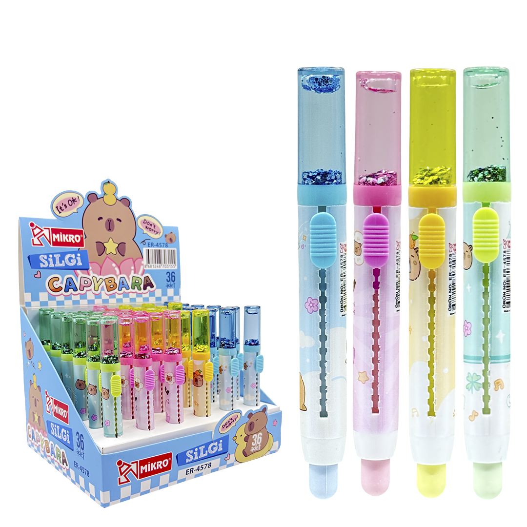 MİKRO ER-4578 CAPYBARA HIGH SİLGİ 36LI