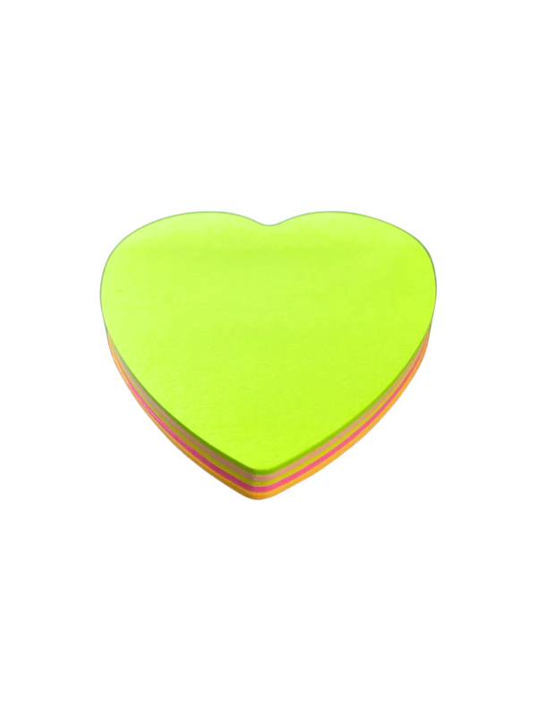 KUPON KYP-530 YAPIŞKANLI POSTİT KALP 12'Lİ *36