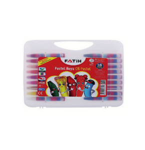 FATİH ÇANTALI PASTEL BOYA 18 RENK *48