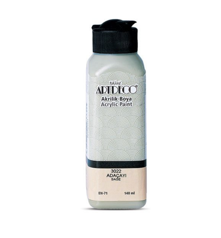 ARTDECO 3022 AKRİLİK BOYA 140 ML ADAÇAYI ARTDECO 3022 AKRİLİK BOYA 140 ML ADAÇAYI
