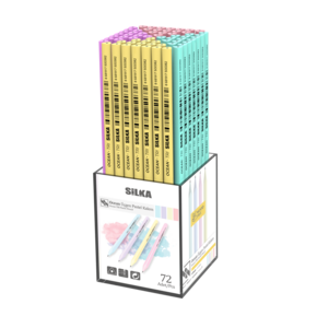 SİLKA TSP-72 OCEAN PASTEL ÜÇGEN KURŞUN KALEM 144'LÜ *12