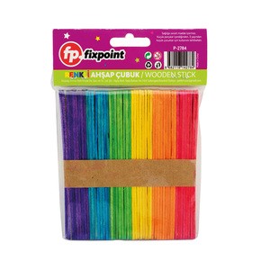 FİXPOİNT P-2784 KÜÇÜK RENKLİ DİL ÇUBUĞU 12'Lİ