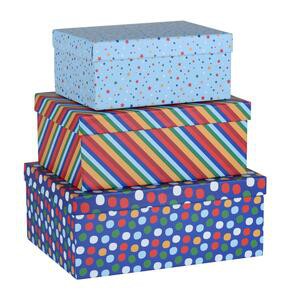 MİKRO MBX-4192 3 'LÜ BÜYÜK KUTU SETİ COLORFUL *6 £ >