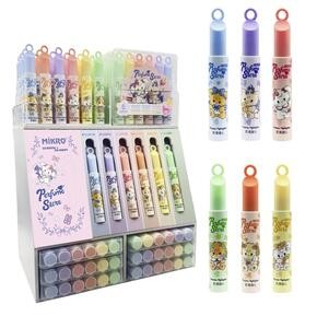 MİKRO NH-1038 STANDLI HIGHLIGHTER PARFUME İŞARETLEME KALEMİ 390'LI