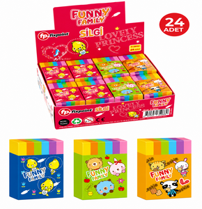 FİXPOİNT P-0652 GÖKKUŞAĞI SİLGİ 24'LÜ*30