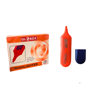 GLOBOX 6787 HIGHLIGHTER FOSFORLU  KALEM 10'LU -TURUNCU*60