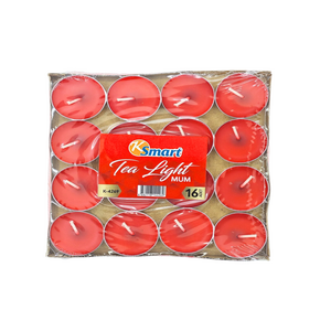 KSMART K-4269 KIRMIZI MUM 16'LI *120