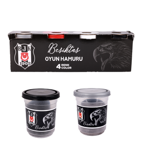 593097 BEŞİKTAŞ OYUN HAMURU 4 RENK *24