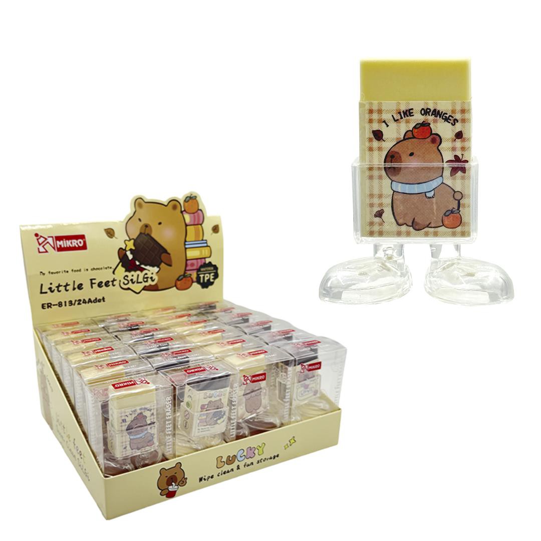 MİKRO ER-813 LUCKY BEAR LİTTLE FEET SİLGİ 24LÜ