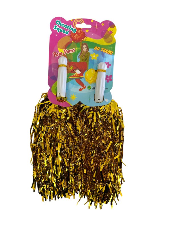 VAGON 4094 ÇİFTLİ KARNAVAL PONPON ALTIN 12Lİ