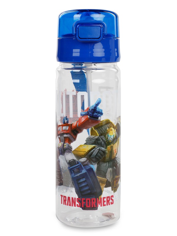 TRANSFORMERS SOLO PİPETLİ MATARA 500 ML *24 >