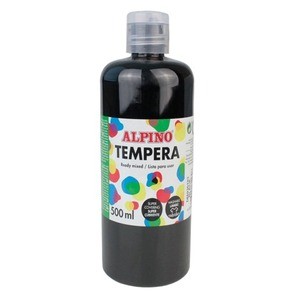ALPINO DM-030183 TEMPERA SULUBOYA 500ML-SİYAH