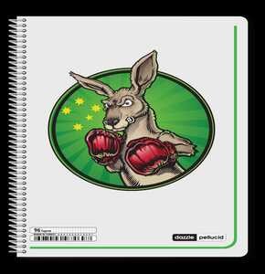 A-4 DAZZLE SPİRALLİ PP (ŞEFFAF) PELLUCİD 4 RENK 120 YP /4