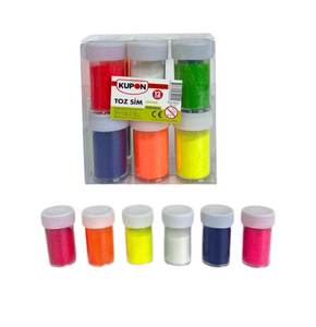 KUPON KES-107 TOZ SİM NEON RENK 12'Lİ *48