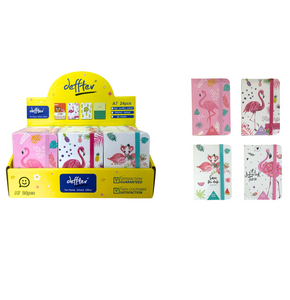 DEFFTER A7 SERT KAPAK NOT DEFTERİ 24'LÜ PAKET >