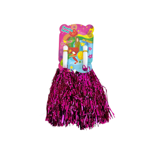 VAGON 4092 ÇİFTLİ KARNAVAL PONPON METALİK MACENTA 12'Lİ = *50