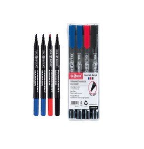 GLOBOX 6516 PERMANET MARKER 4'LÜ