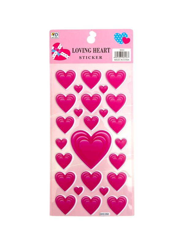 ALPER XHC KABARTMALI STİCKER 12'Lİ*100