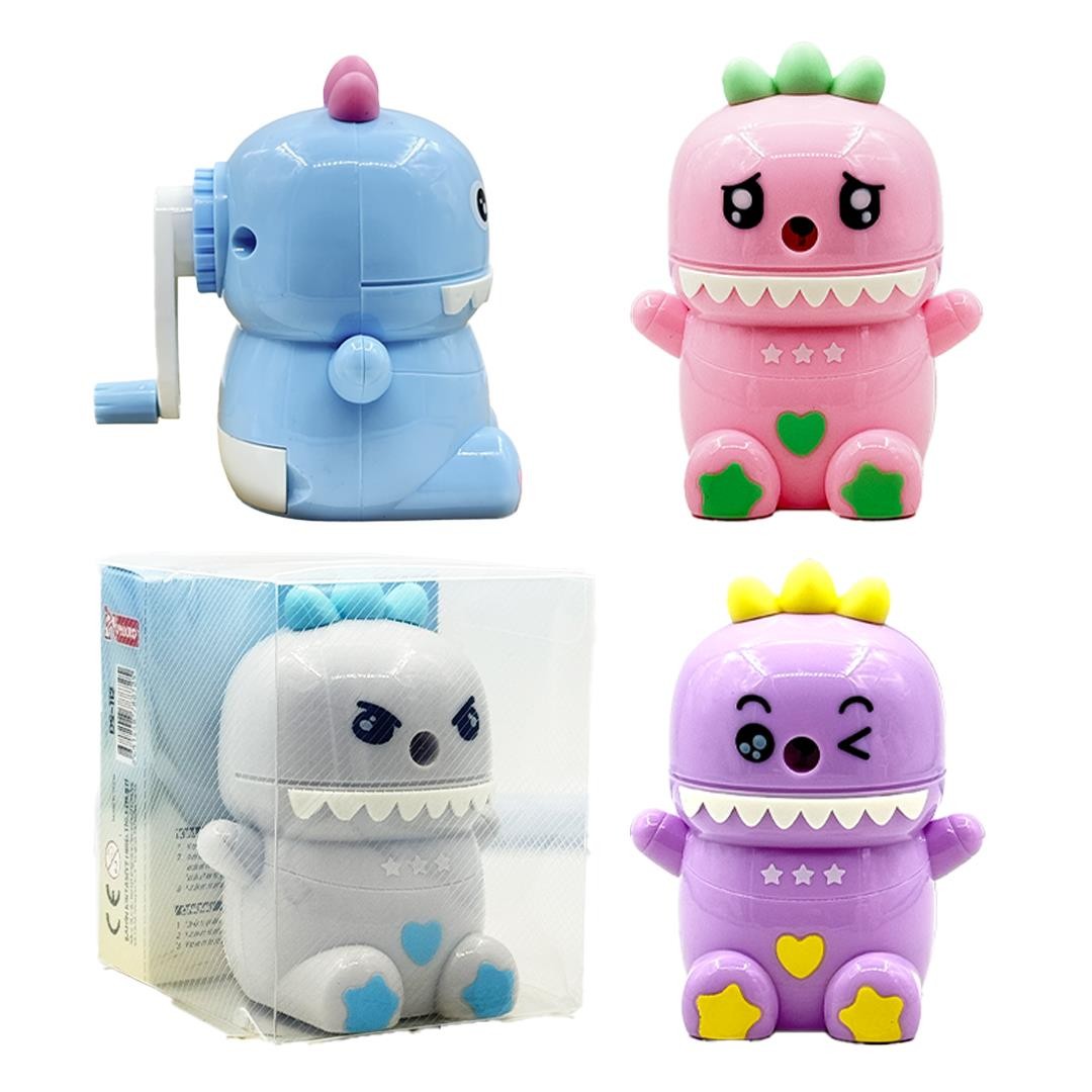 MİKRO DS-112 MASAÜSTÜ KALEMTIRAŞ MONSTER FAMILY 12'Lİ